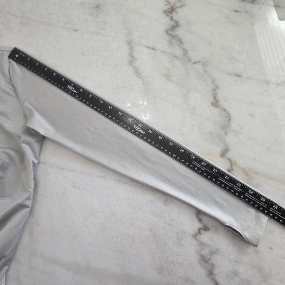 Victoria Secret PINK Ultimate Deep Zip Pullover Jacket Athleisure Luxe SM Gray - Picture 8 of 9